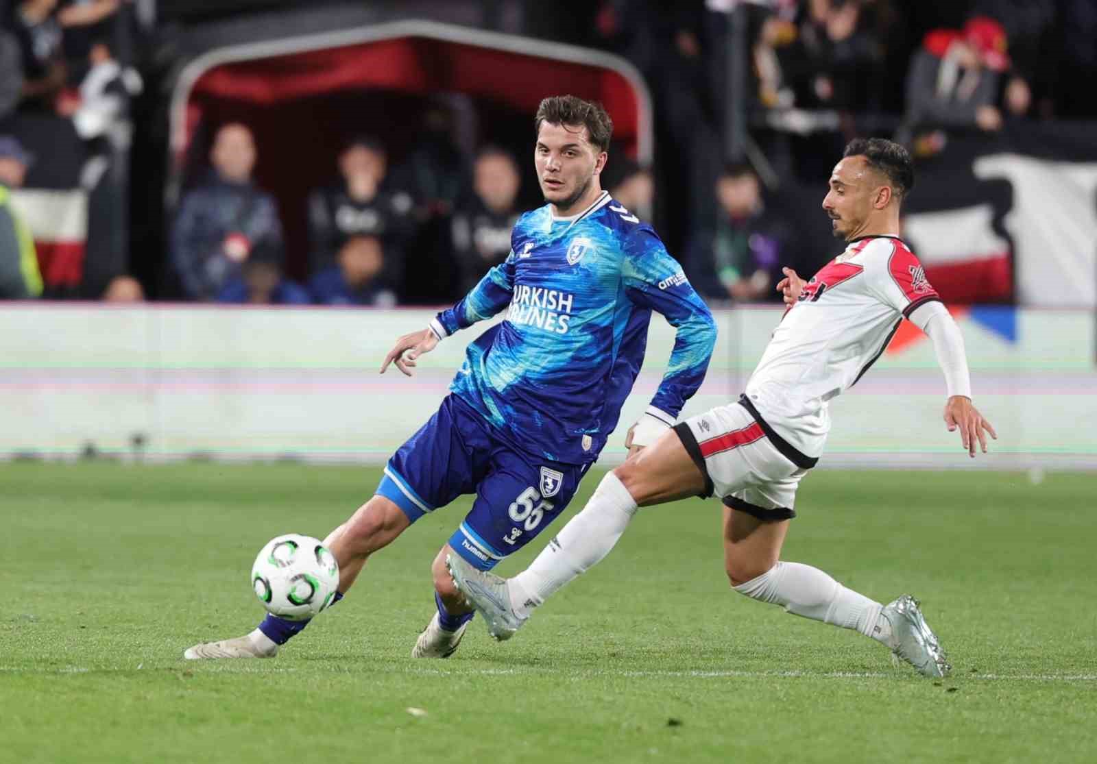 UEFA Konferans Ligi: Rayo Vallecano: 0 - Samsunspor: 1 (Maç sonucu)
