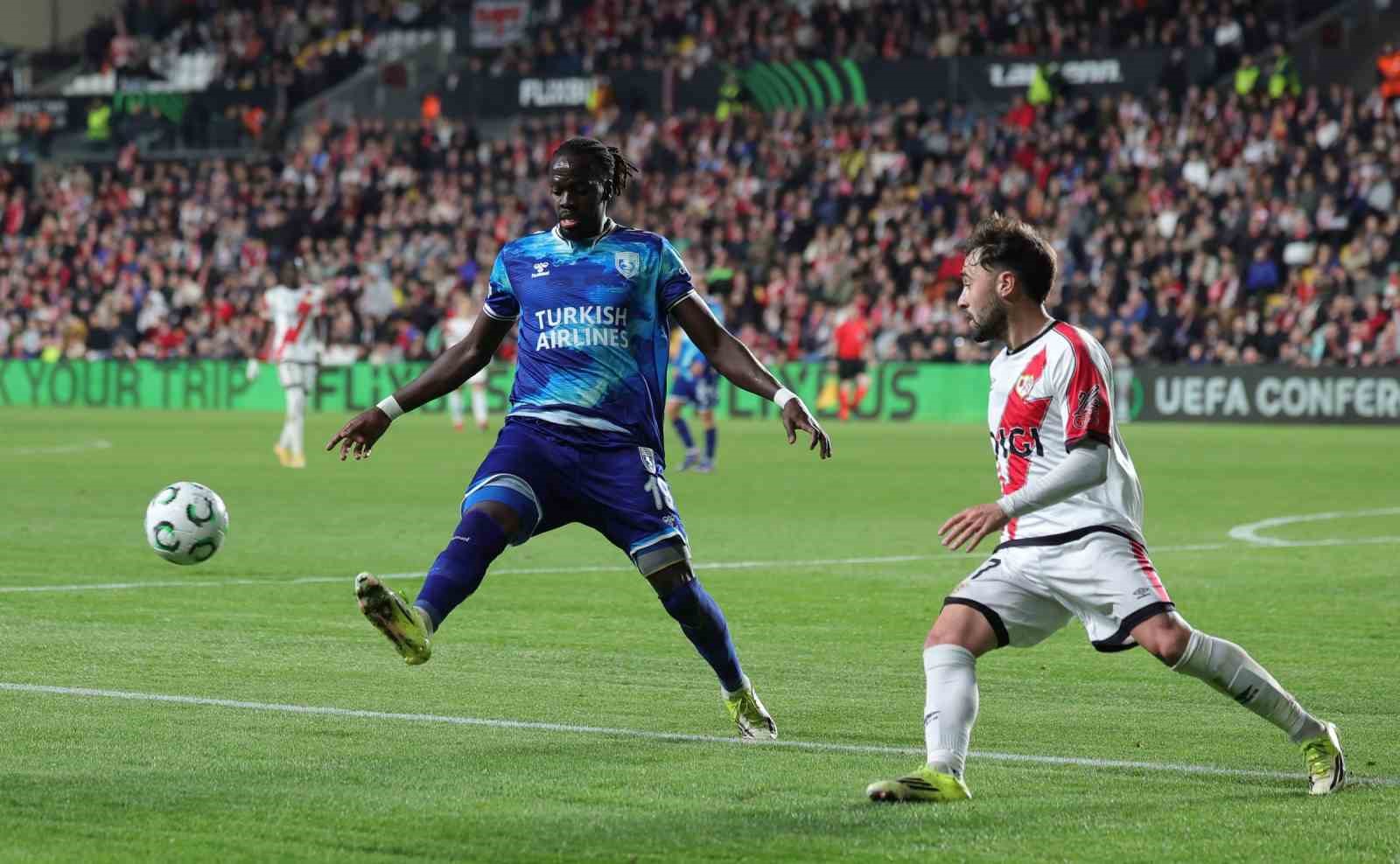 UEFA Konferans Ligi: Rayo Vallecano: 0 - Samsunspor: 1 (Maç sonucu)
