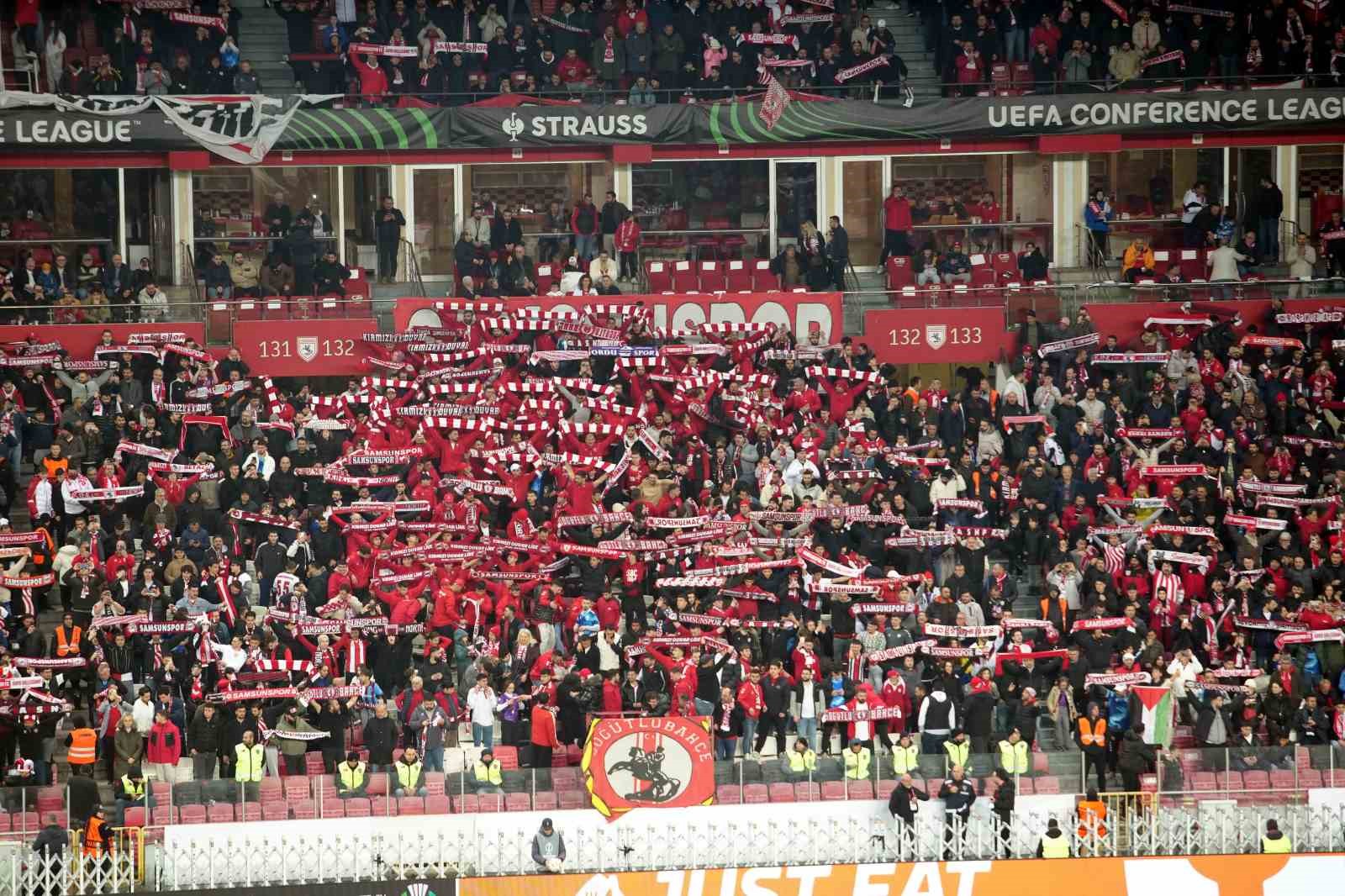 UEFA Konferans Ligi: Samsunspor: 0 - Rayo Vallecano: 1 (Maç devam ediyor)
