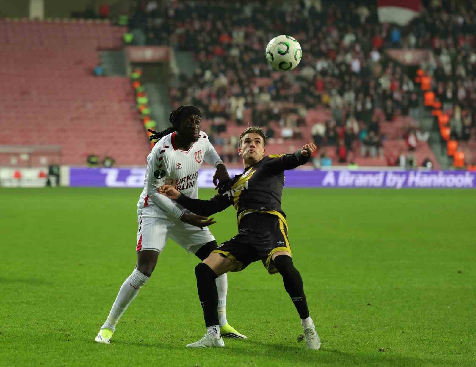 UEFA Konferans Ligi: Samsunspor: 1 - Rayo Vallecano: 3 (Maç sonucu)
