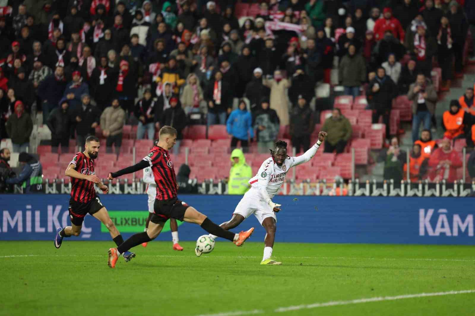 UEFA Konferans Ligi: Samsunspor: 4 - Shkendija: 0 (Maç sonucu)
