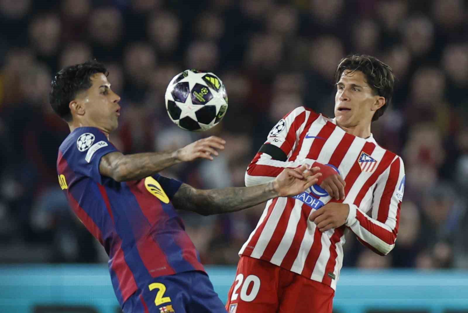UEFA Şampiyonlar Ligi: Barcelona: 0 - Atletico Madrid: 2

