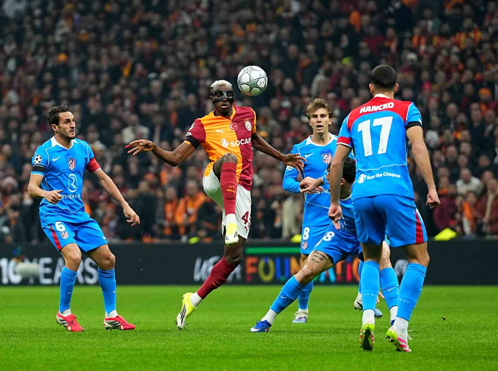 UEFA Şampiyonlar Ligi: Galatasaray: 0 - Atletico Madrid: 1 (Maç devam ediyor)
