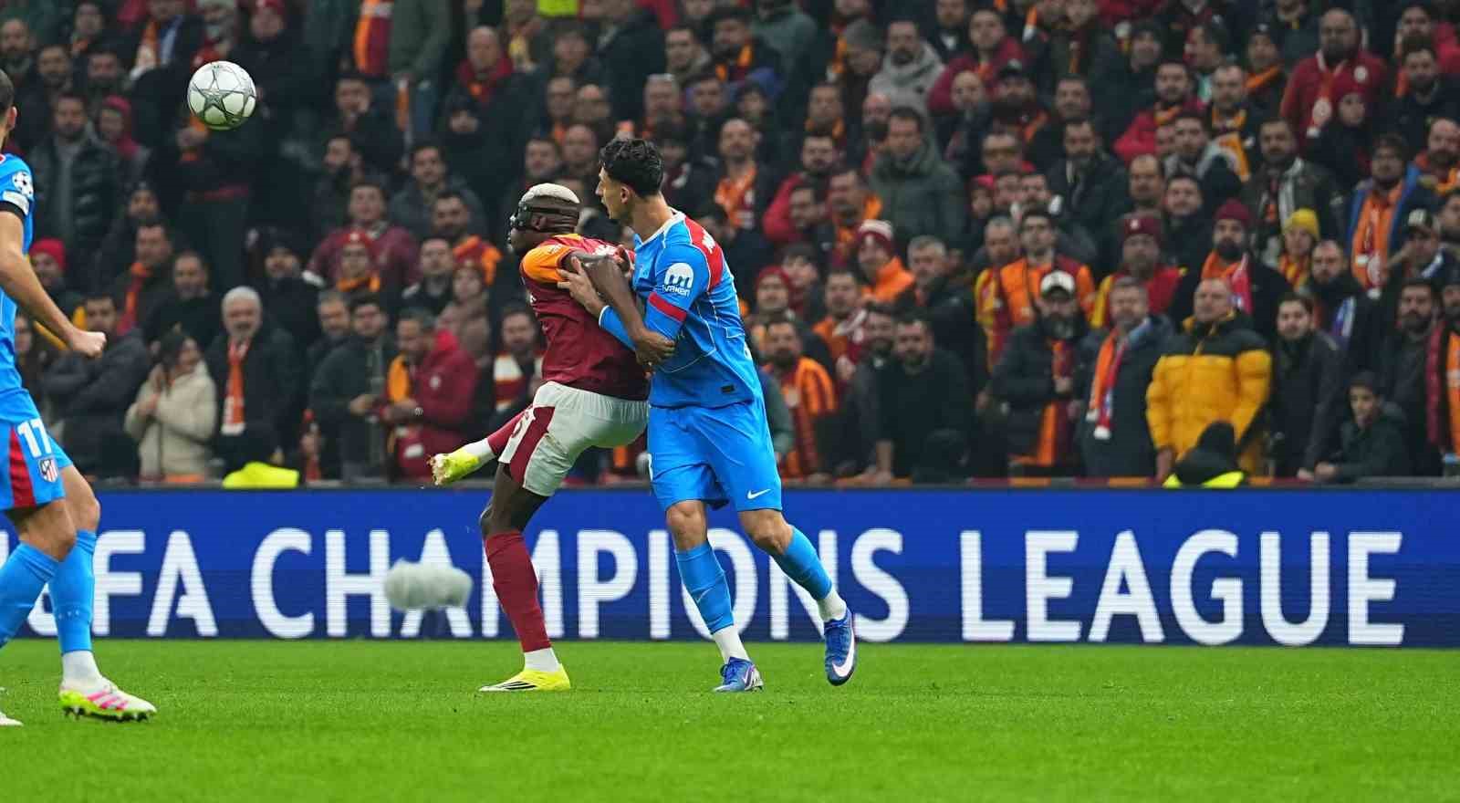 UEFA Şampiyonlar Ligi: Galatasaray: 0 - Atletico Madrid: 1 (Maç devam ediyor)

