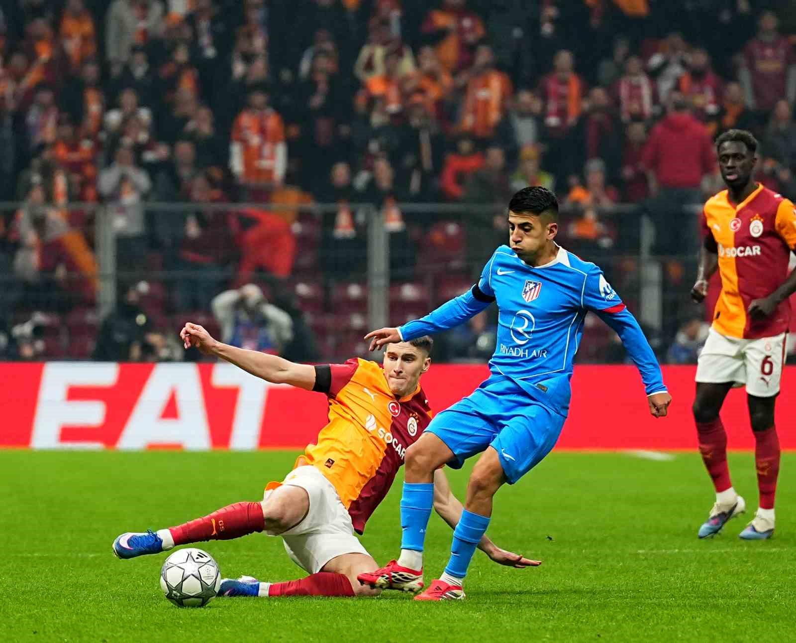 UEFA Şampiyonlar Ligi: Galatasaray: 0 - Atletico Madrid: 1 (Maç devam ediyor)
