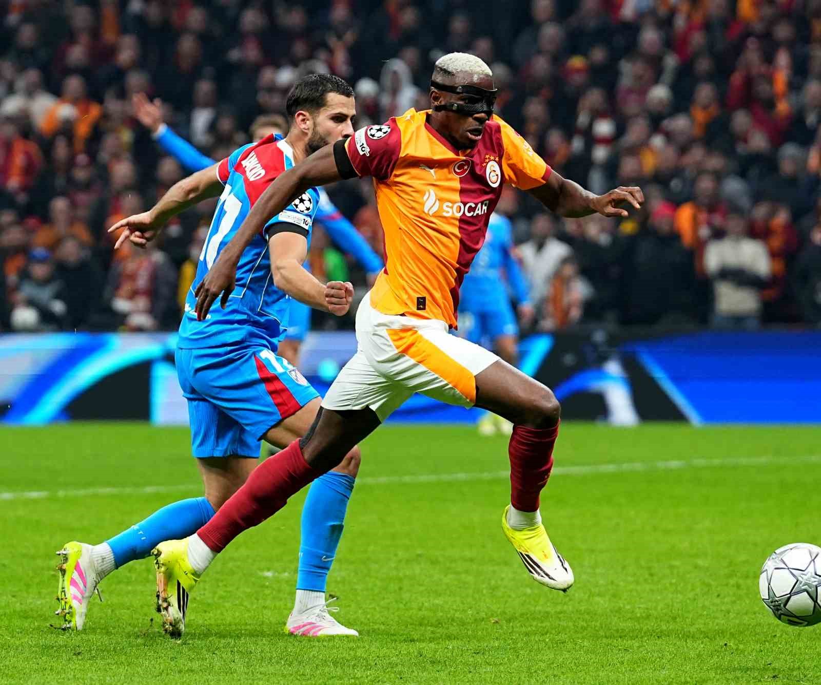 UEFA Şampiyonlar Ligi: Galatasaray: 1 - Atletico Madrid: 1 (İlk yarı)
