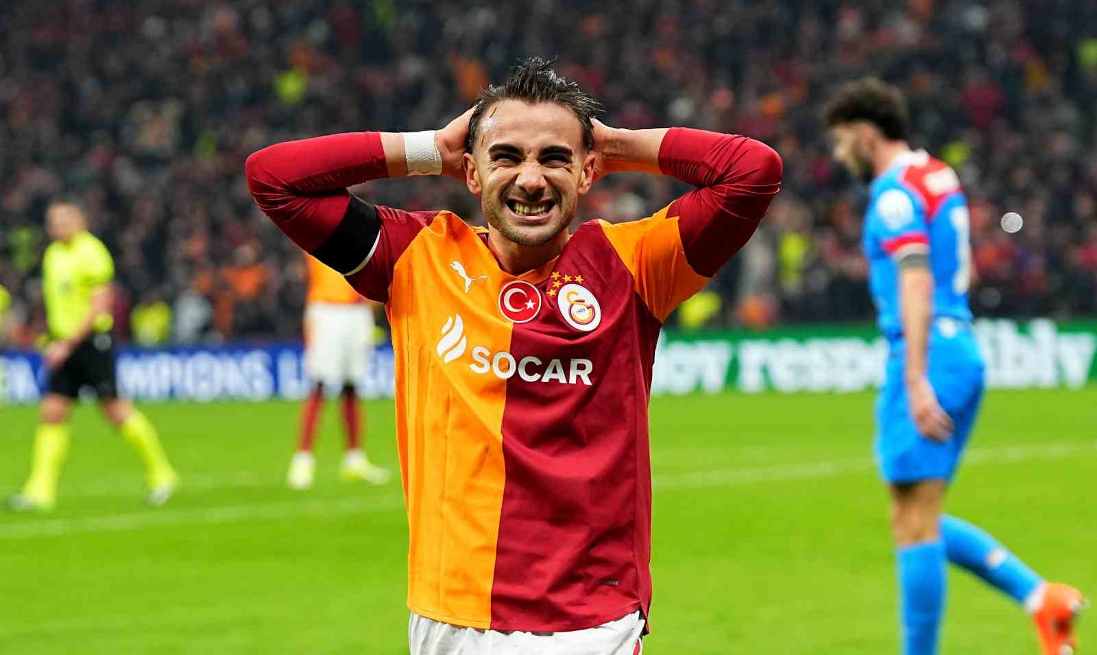 UEFA Şampiyonlar Ligi: Galatasaray: 1 - Atletico Madrid: 1 (İlk yarı)
