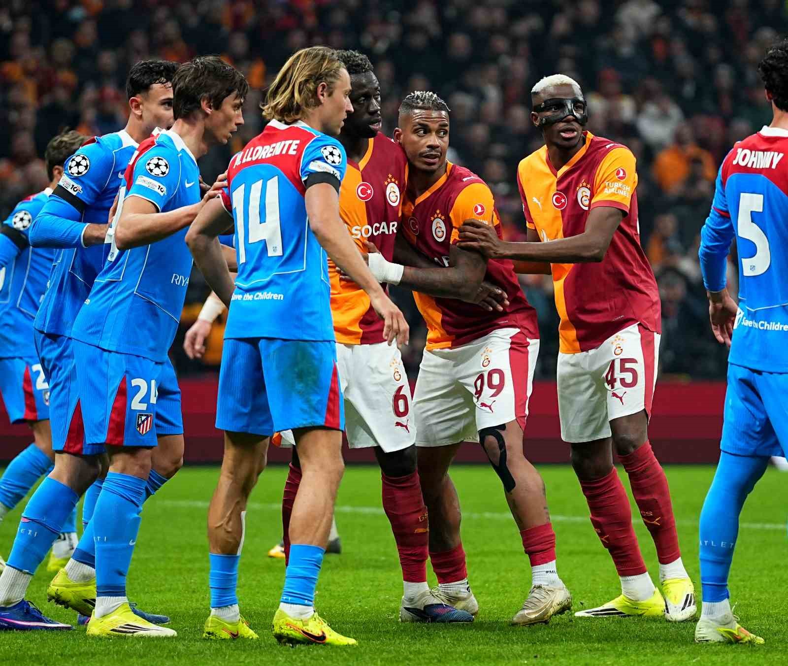 UEFA Şampiyonlar Ligi: Galatasaray: 1 - Atletico Madrid: 1 (Maç sonucu)
