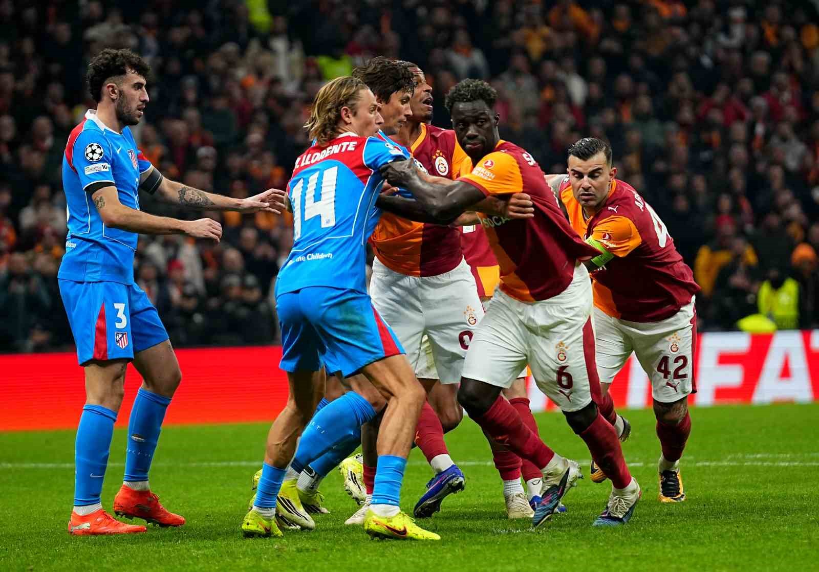 UEFA Şampiyonlar Ligi: Galatasaray: 1 - Atletico Madrid: 1 (Maç sonucu)
