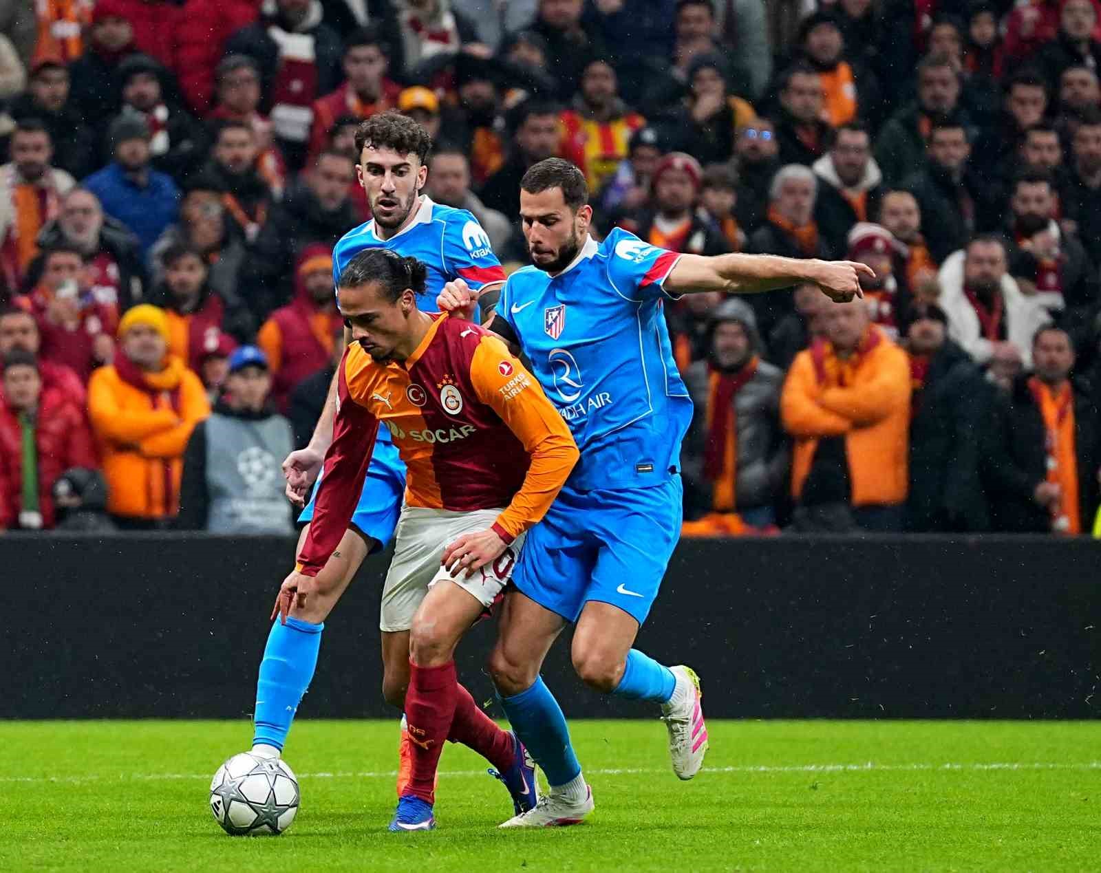 UEFA Şampiyonlar Ligi: Galatasaray: 1 - Atletico Madrid: 1 (Maç sonucu)
