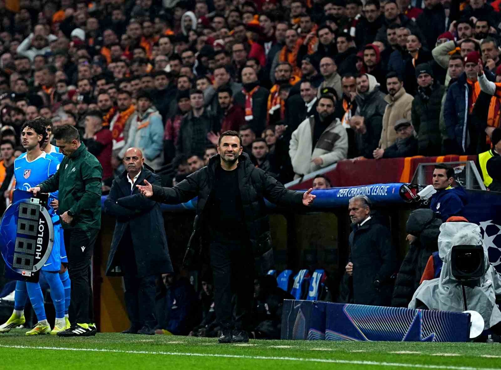UEFA Şampiyonlar Ligi: Galatasaray: 1 - Atletico Madrid: 1 (Maç sonucu)
