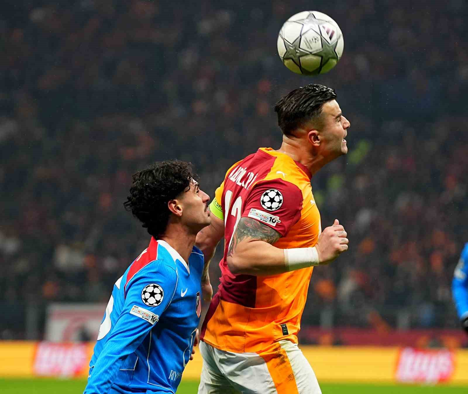 UEFA Şampiyonlar Ligi: Galatasaray: 1 - Atletico Madrid: 1 (Maç sonucu)

