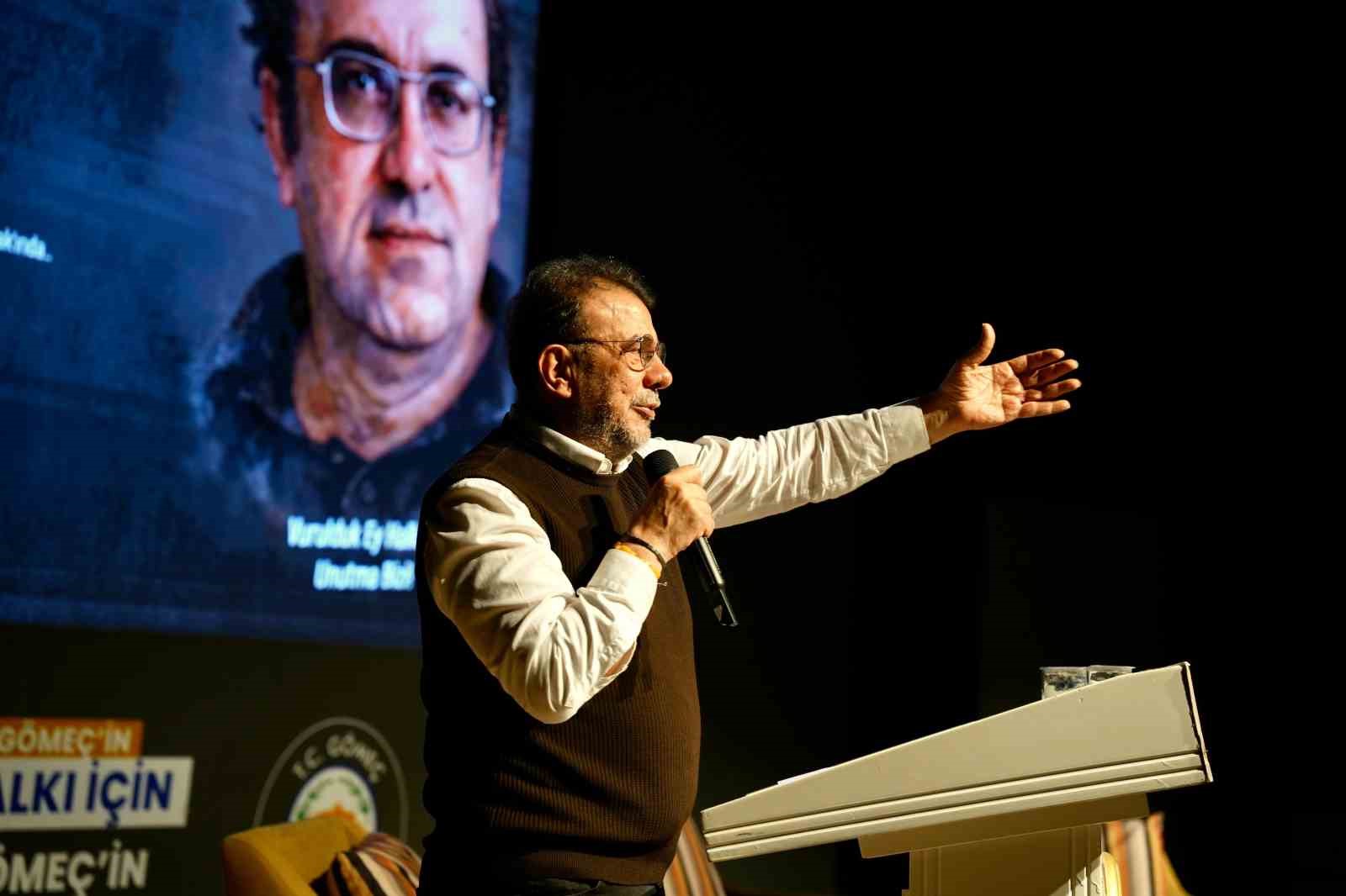 Uğur Mumcu Gömeç’te anıldı
