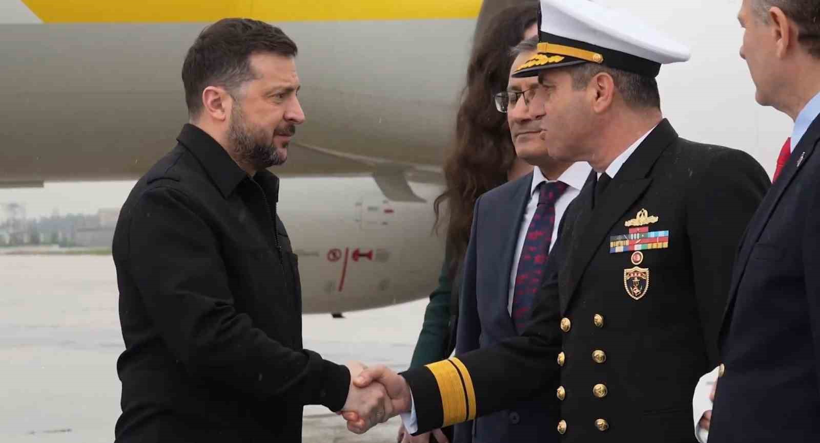 Ukrayna Devlet Başkanı Zelenskiy, İstanbul’da
