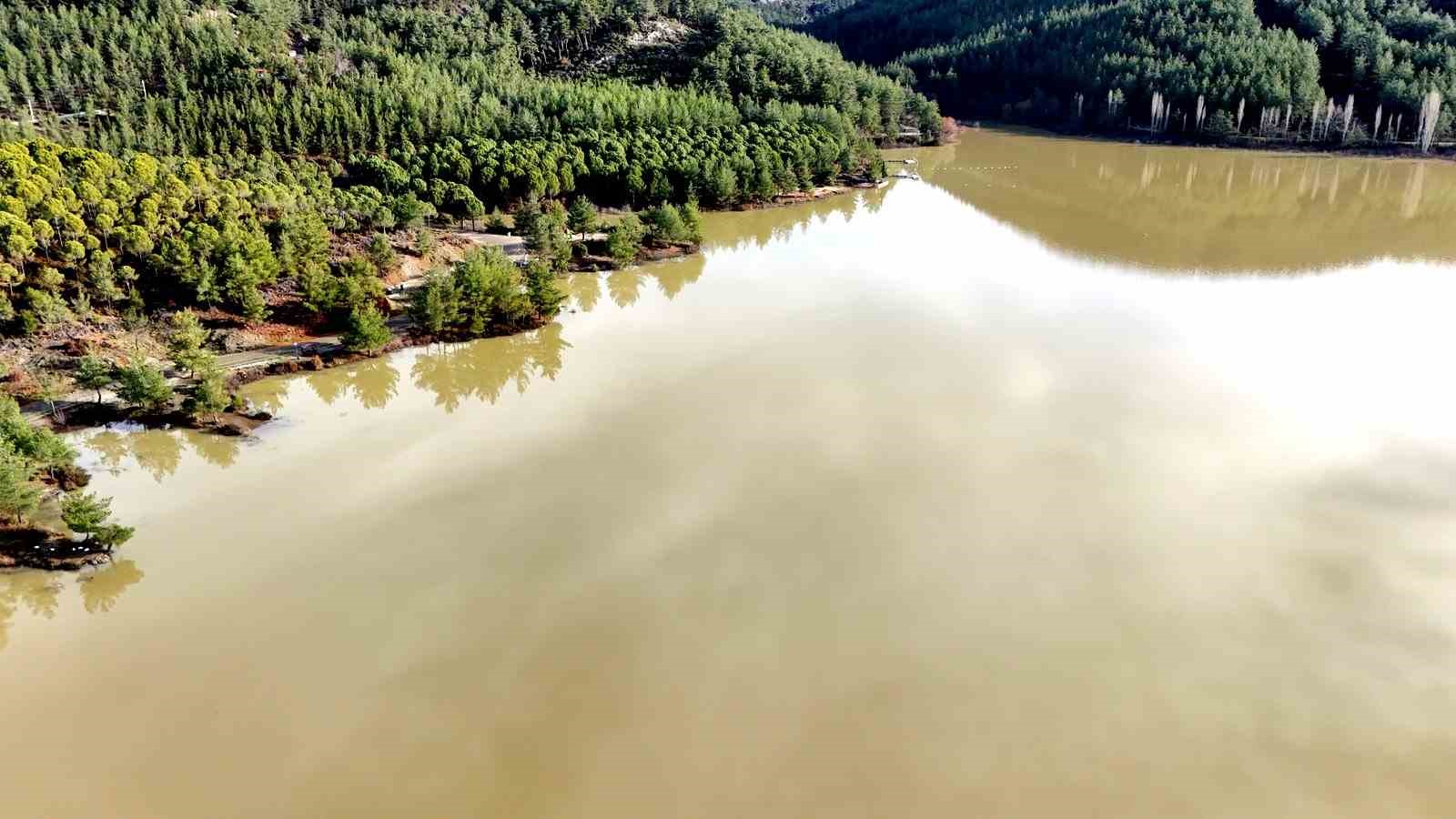 Ula Göleti suya kavuştu
