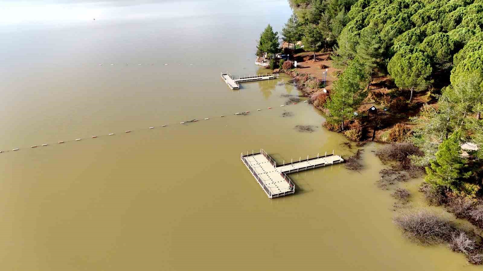 Ula Göleti suya kavuştu
