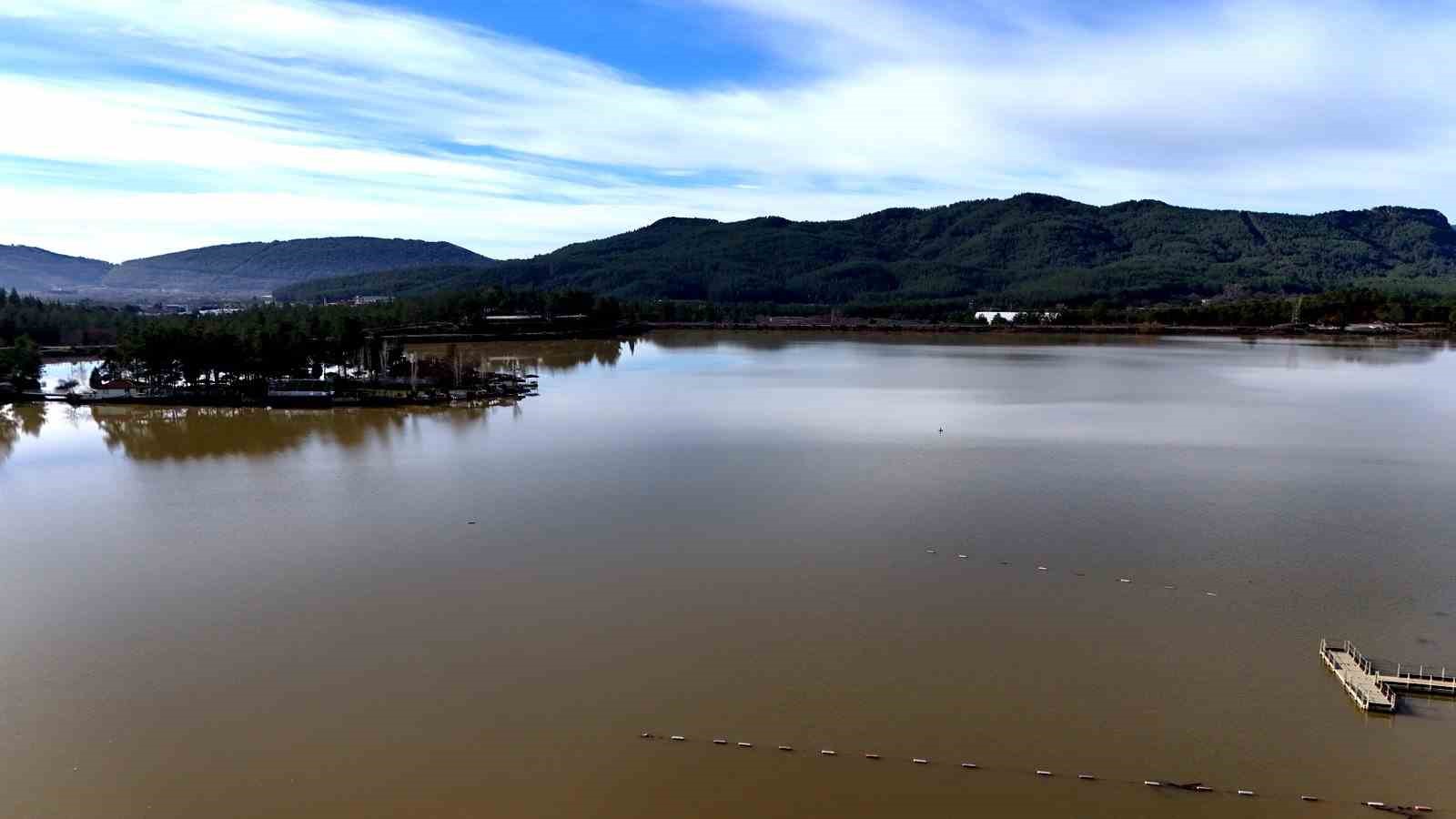 Ula Göleti suya kavuştu
