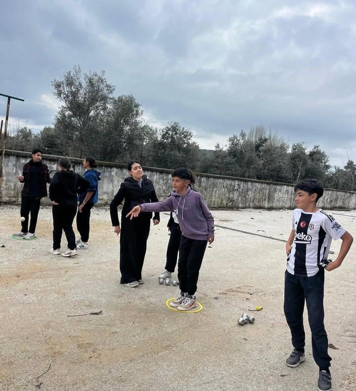 Ula’da bocce kursları dört mevsim sürüyor
