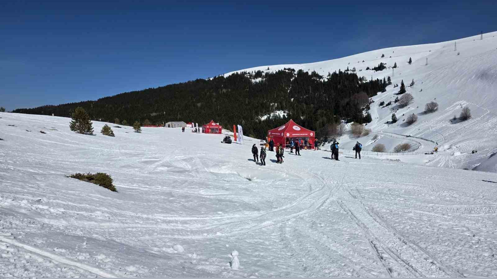 Uludağ’da nefes kesen çığ tatbikatı
