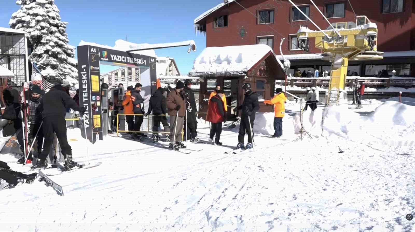 Uludağ’da sömestr hareketliliği zirveye çıktı
