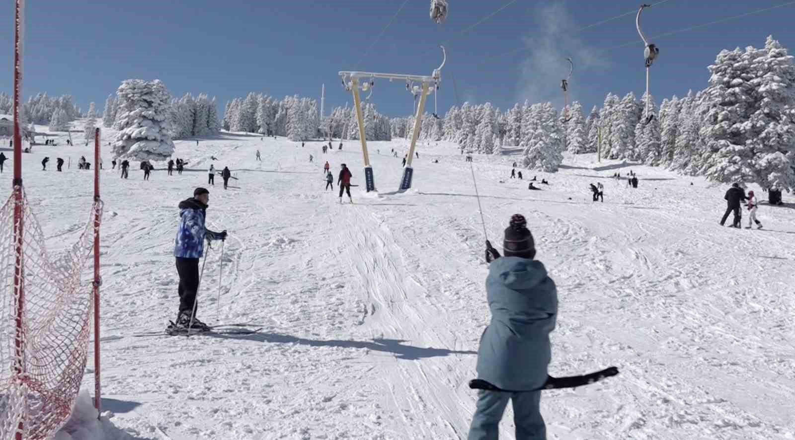 Uludağ’da sömestr hareketliliği zirveye çıktı
