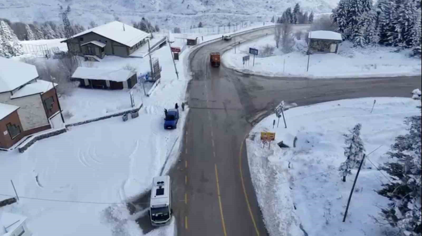 Uludağ’da sömestr hareketliliği zirveye çıktı
