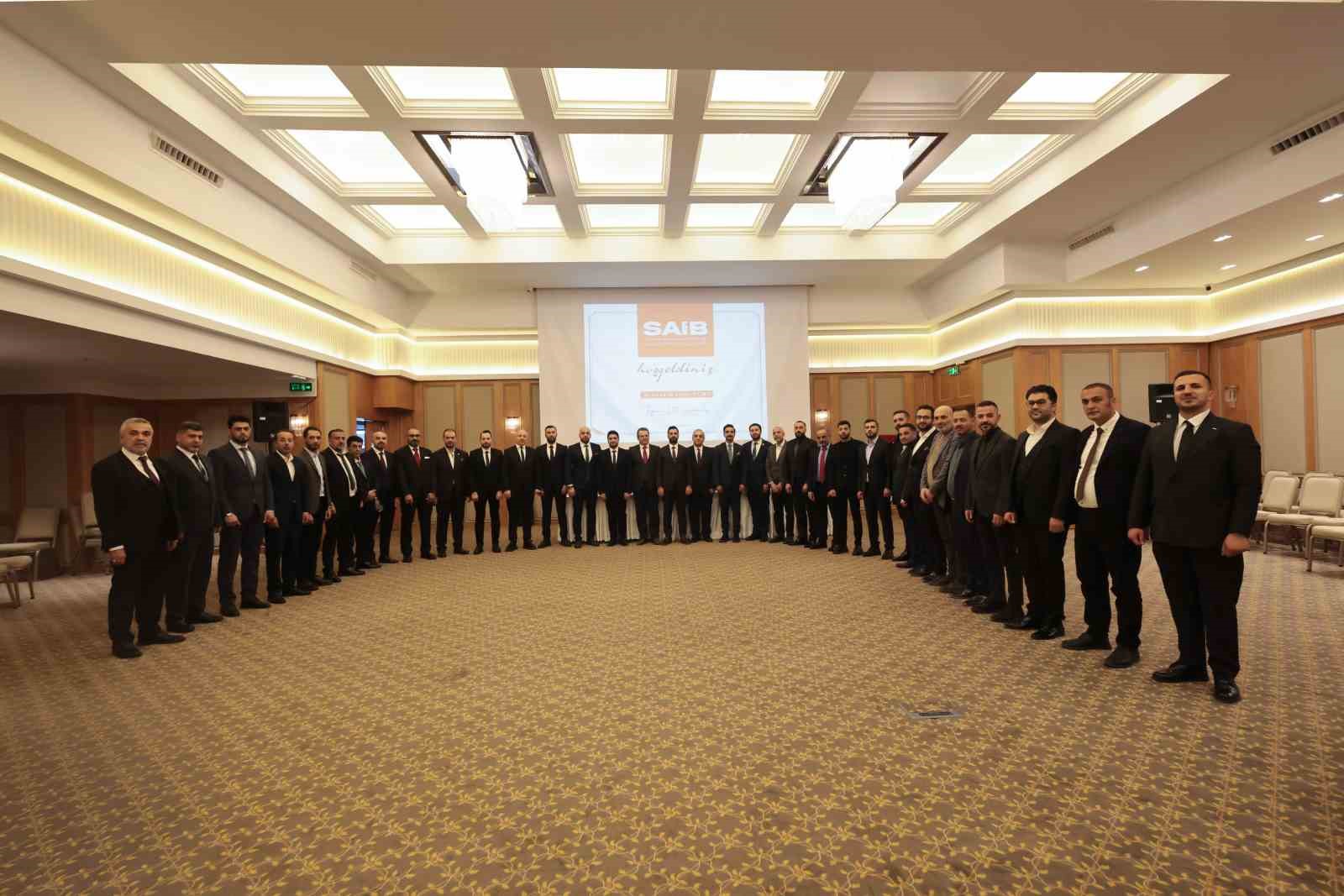 Uluslararası Suriye ve Türk İş Adamları Derneği (SAİB) ilk genel kurulunu gerçekleştirdi
Uluslararası Suriye ve Türk İş Adamları Derneği (SAİB) ilk genel kurulunu gerçekleştirdi