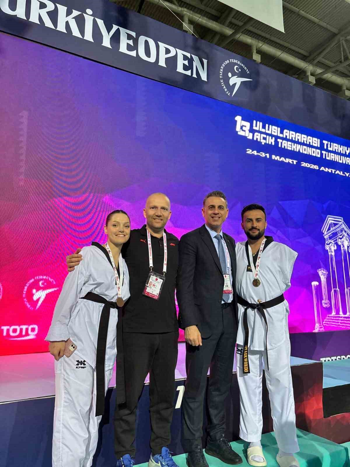 Uluslararası Taekvando Turnuvasında Denizlili sporculardan büyük başarı
