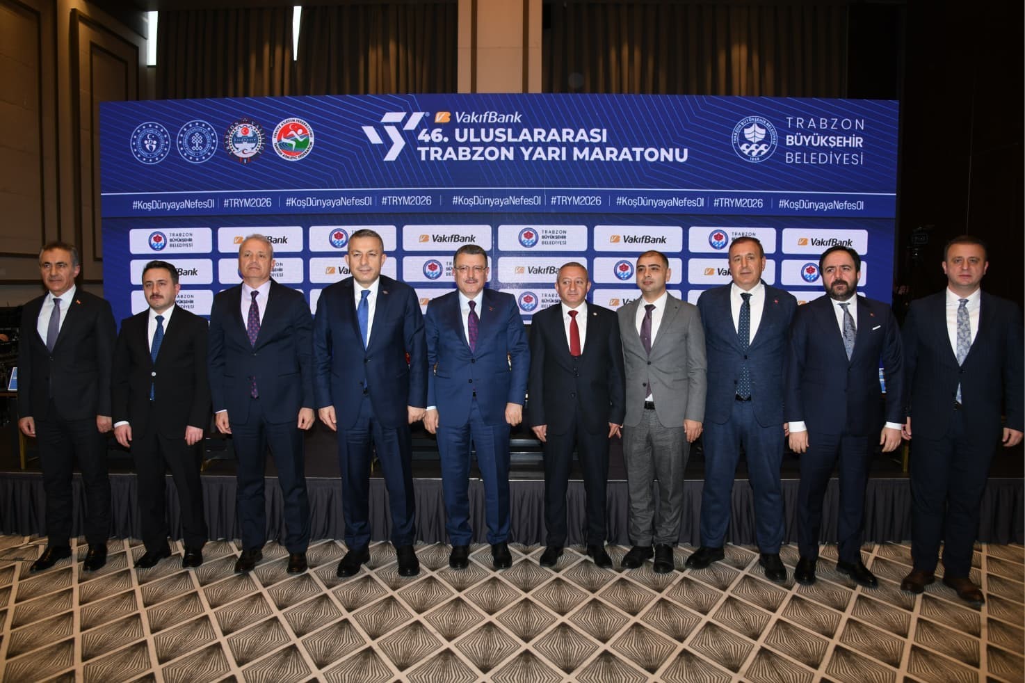 Uluslararası Trabzon Yarı Maratonu’nun tanıtım toplantısı yapıldı
