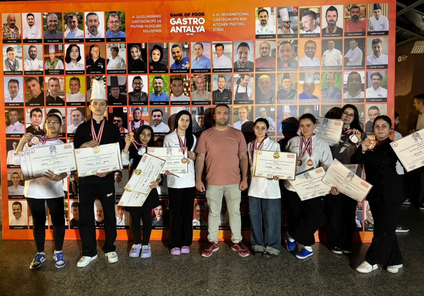 Uluslararası yemek yarışmalarında Eskişehir’e 1 kupa ve 35 madalya
