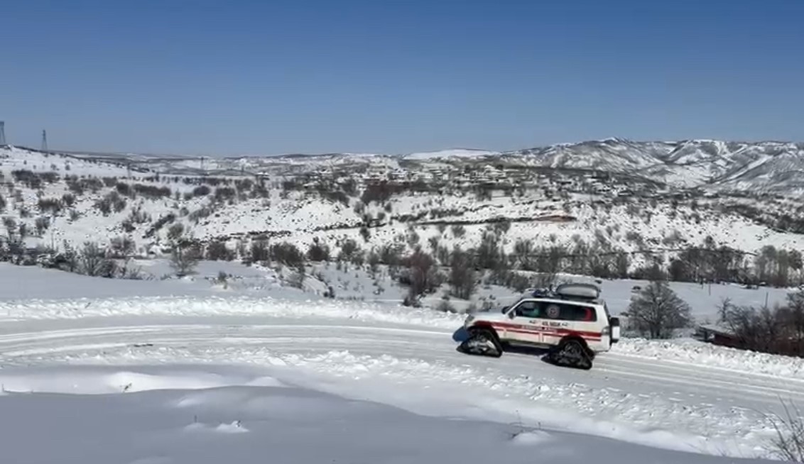UMKE kar kış demeden hastalara umut oluyor
