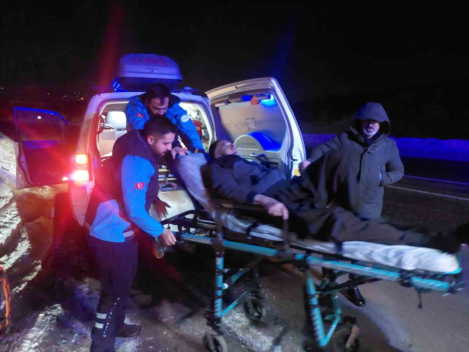 UMKE’den zorlu kış şartlarında hasta kurtarma operasyonu
