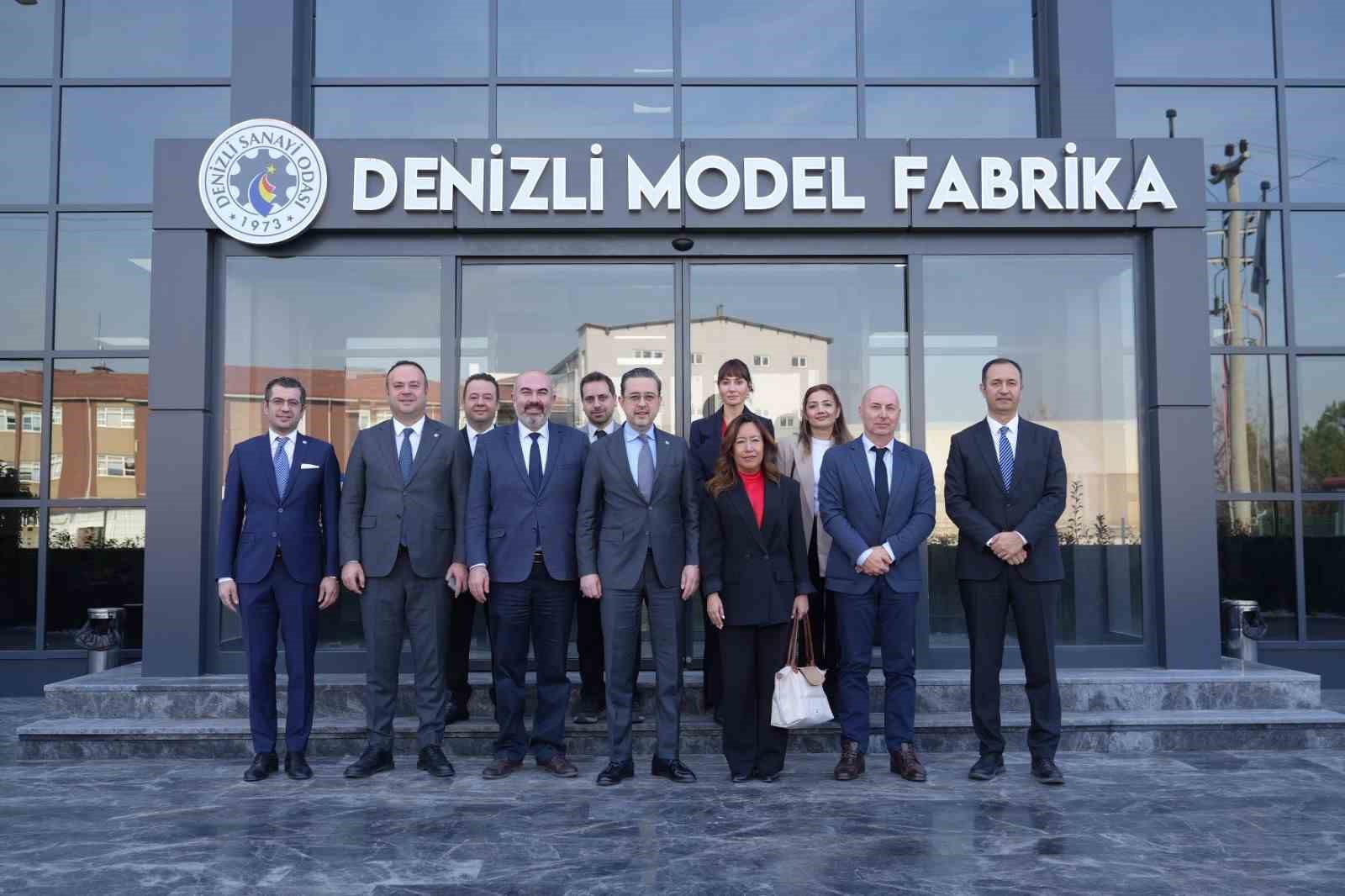 UNDP’den Denizli Model Fabrikaya ziyaret
