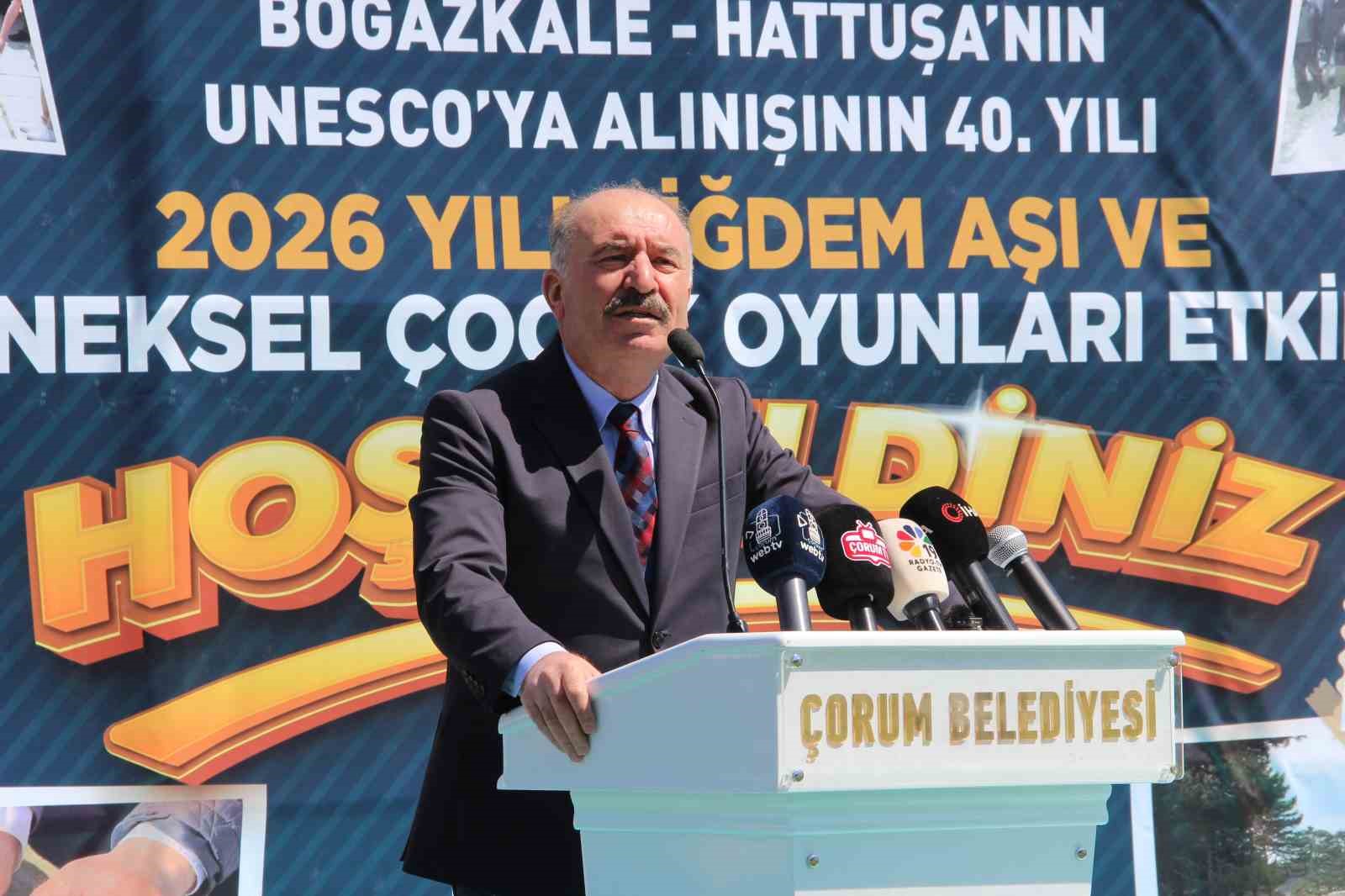 UNESCO dünya kültür miras listesindeki gelenek Hititler’in başkentinde yaşatıldı
