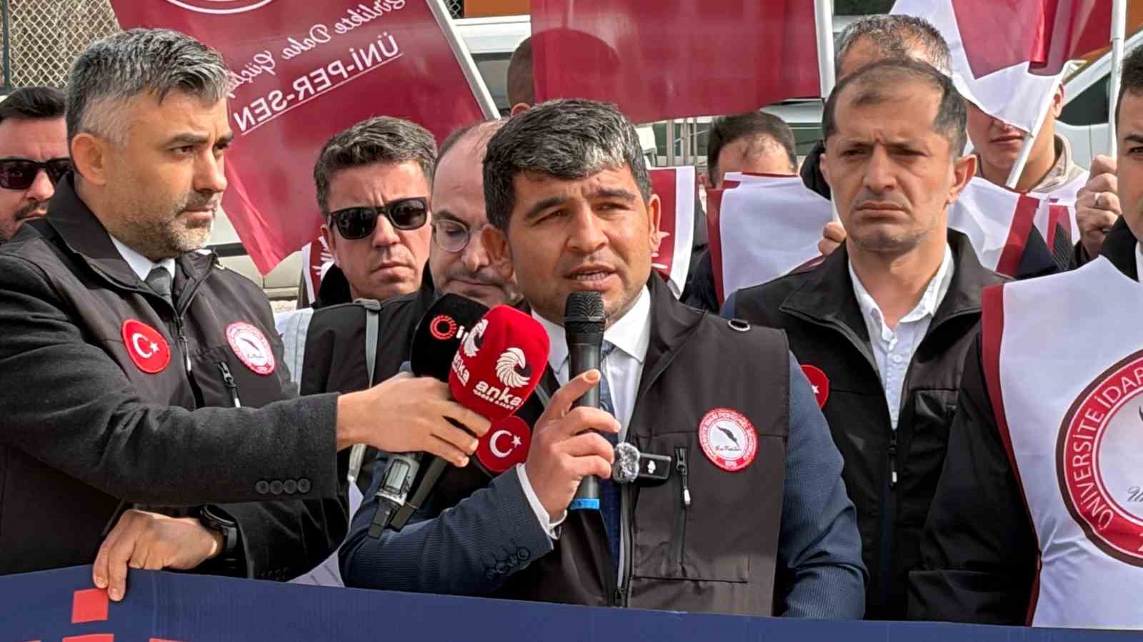 ÜNİPERSEN Genel Başkanı Güzel: "Tayin sorunuyla ilgili bir yıldır devam eden bir süreç var"
