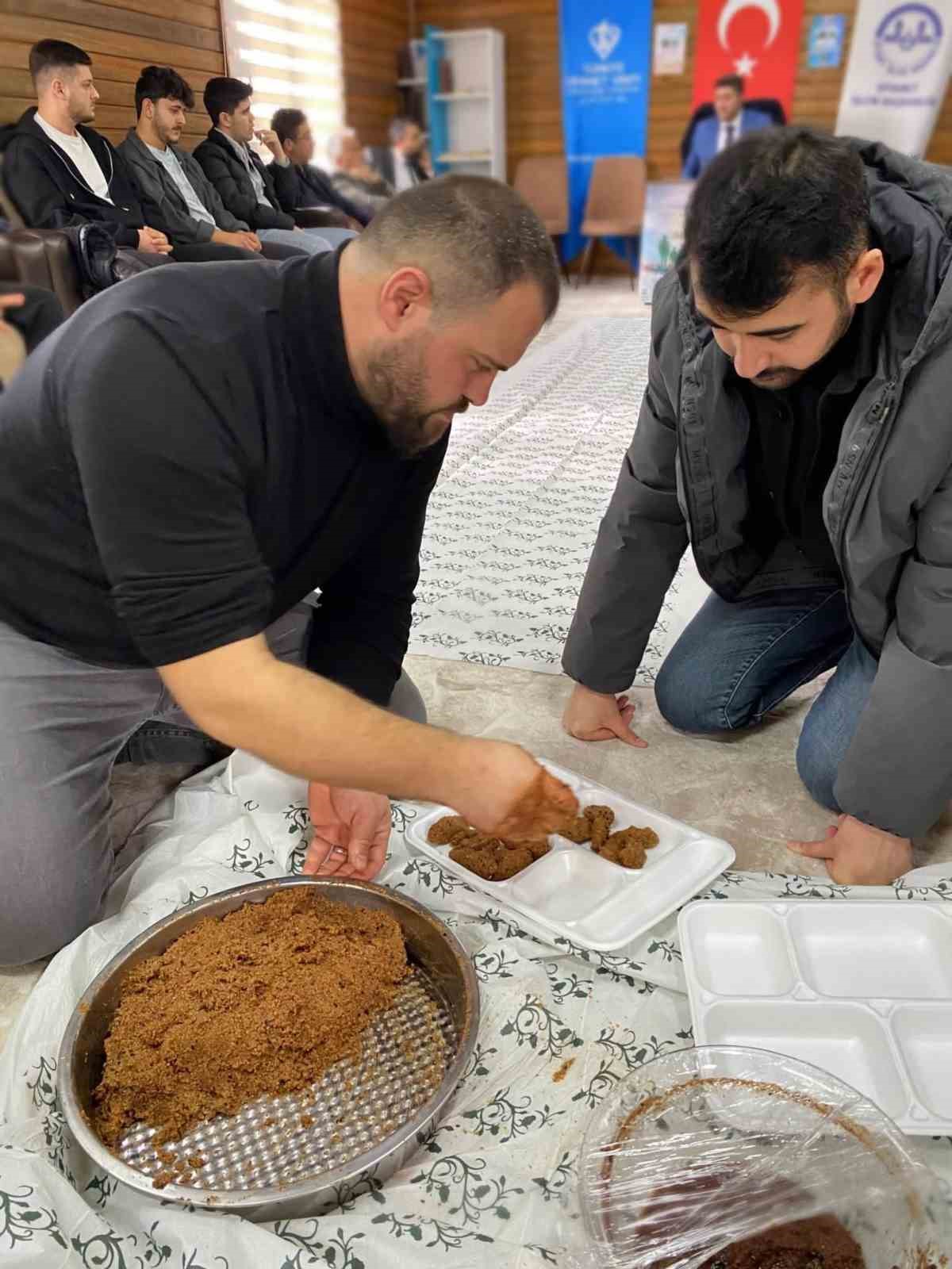 Üniversite öğrencileriyle Ramazan öncesi anlamlı buluşma
