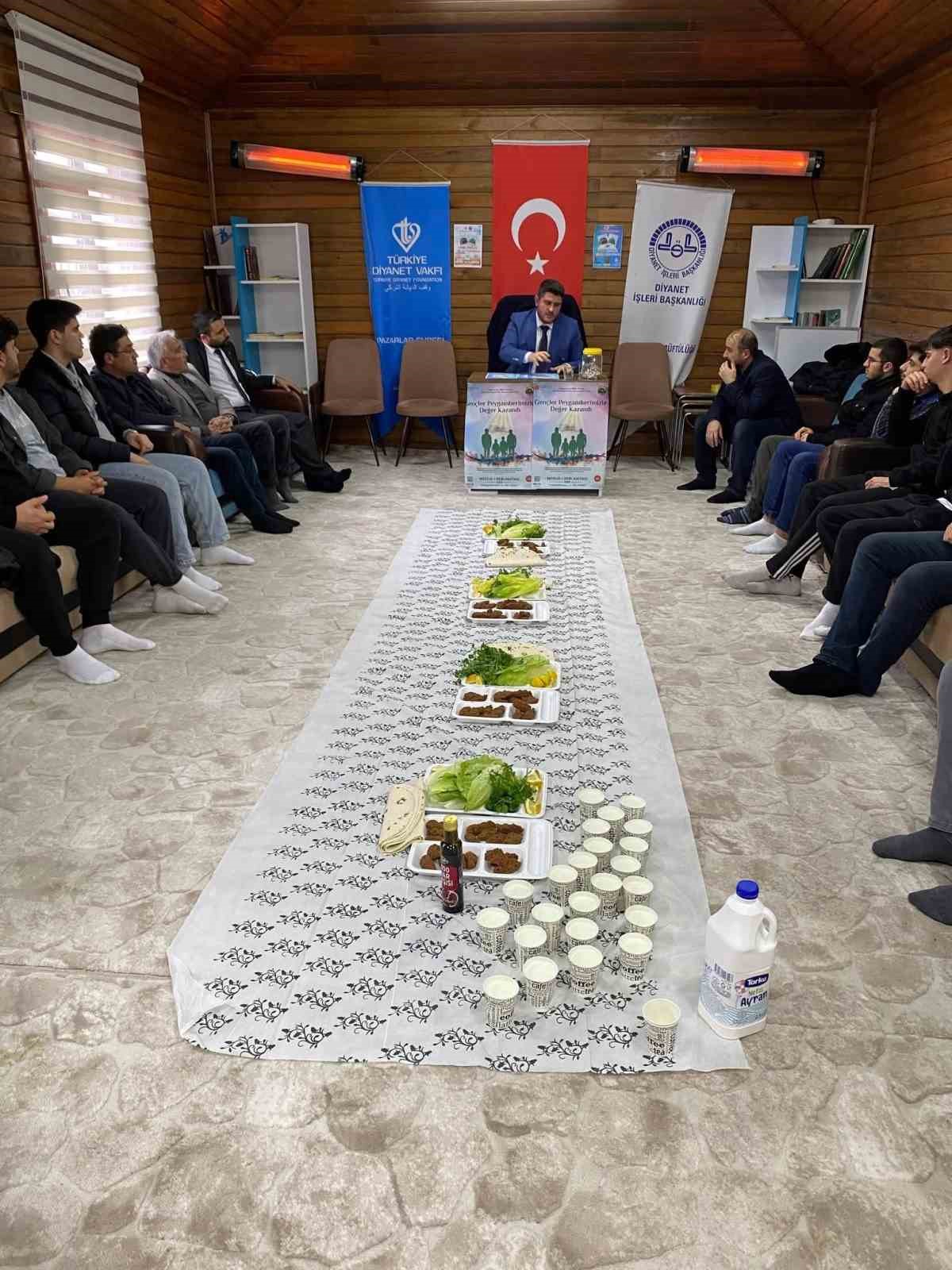 Üniversite öğrencileriyle Ramazan öncesi anlamlı buluşma
