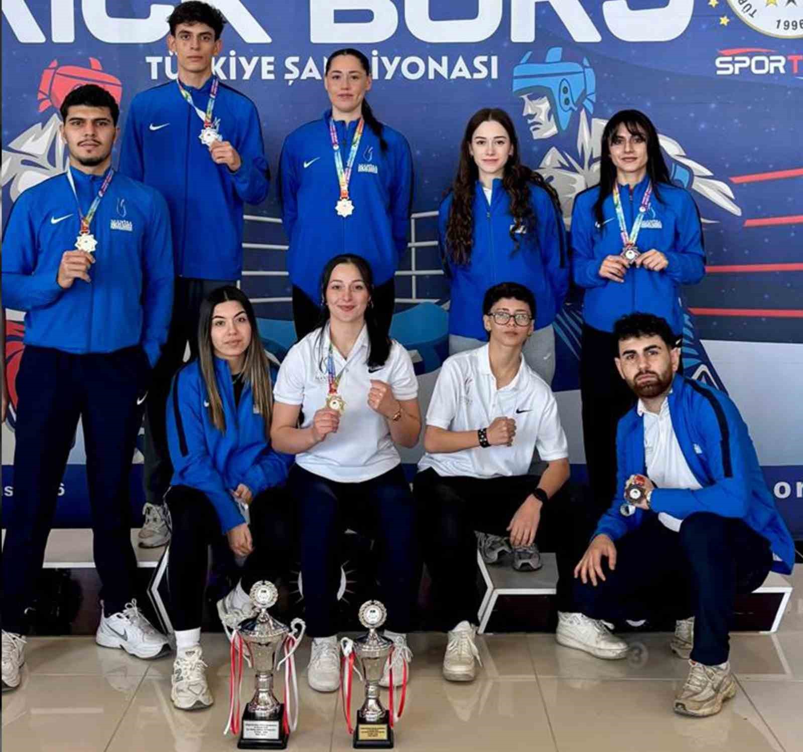 Üniversitelerarası Kick Boks Türkiye Şampiyonası’nda MCBÜ’den büyük başarı
