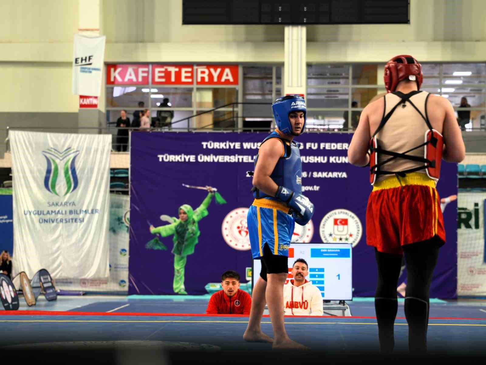 Üniversitelerarası Wushu Türkiye Şampiyonası Sakarya’da başladı
