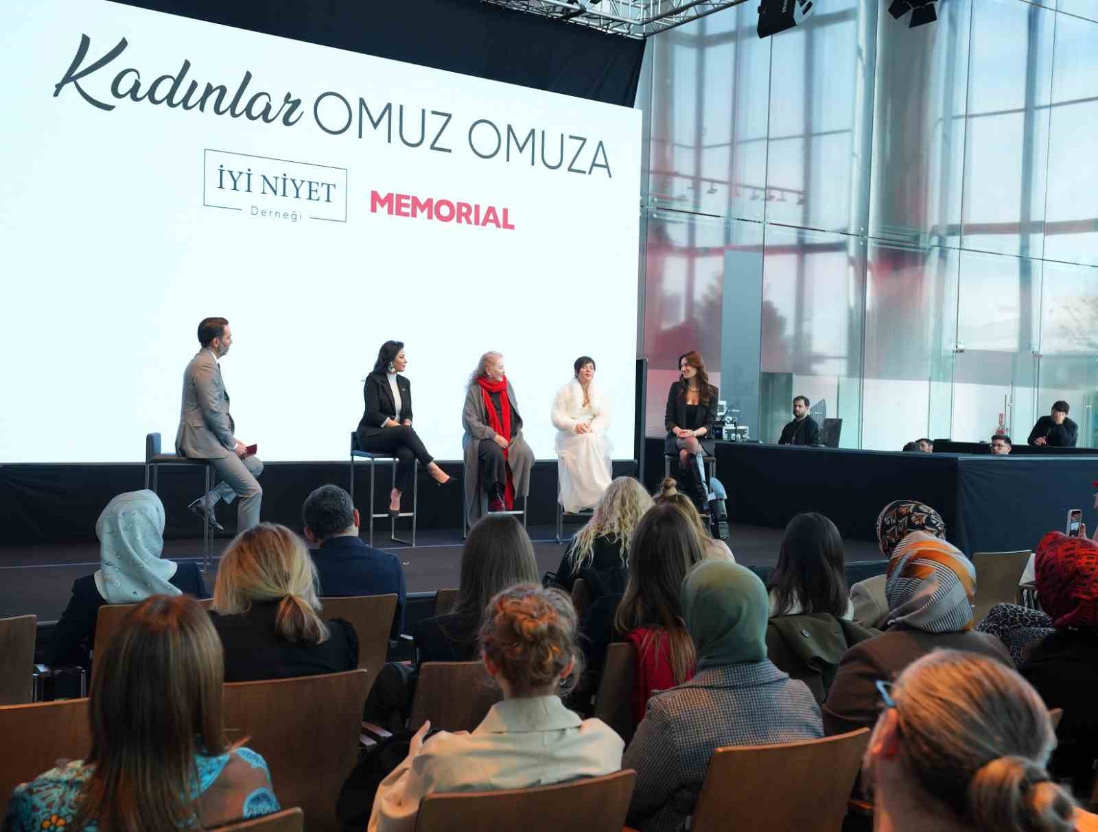 Ünlü isimler "Kadınlar Omuz Omuza Projesi" için bir araya geldi
