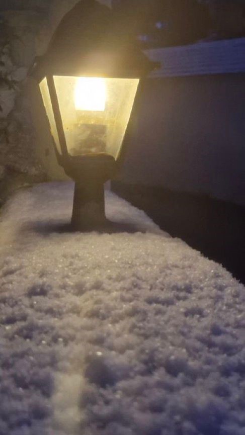 Urla’da kar yağışı etkili oldu
