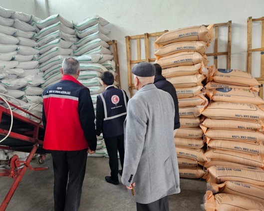 Uşak’ta gübre bayilerine denetim
