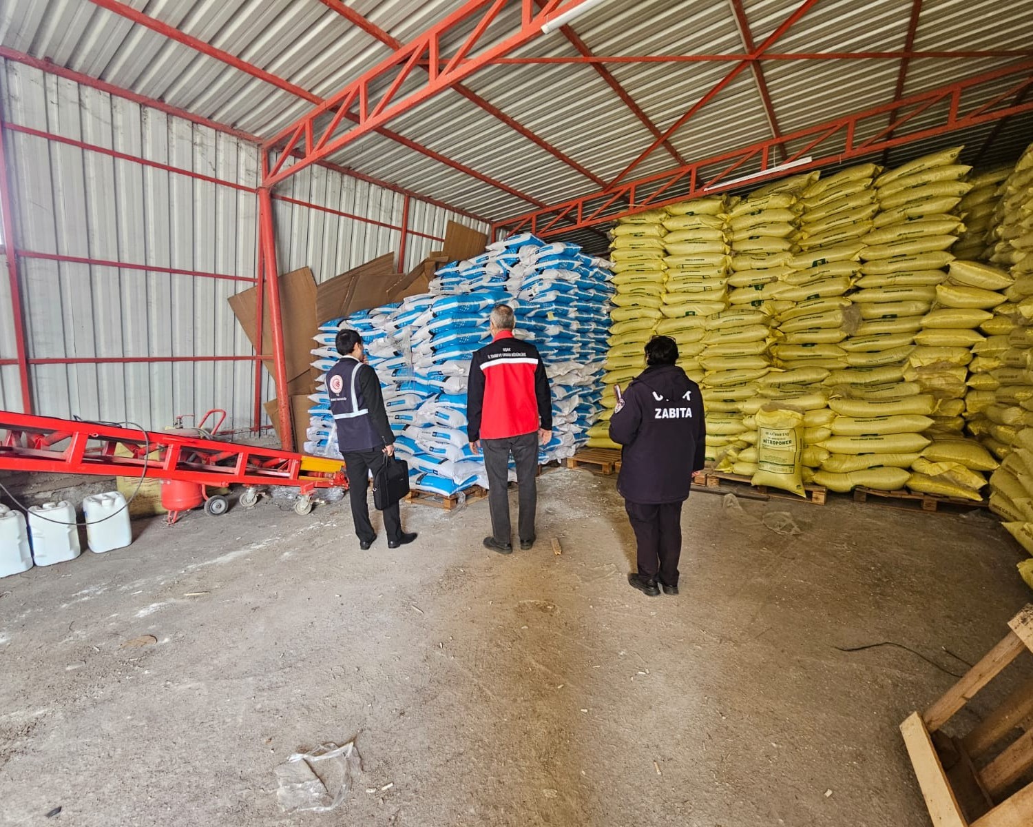 Uşak’ta gübre bayilerine denetim
