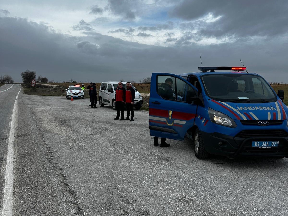 Uşak’ta hayvan sevkiyatlarına yönelik yol denetimi
