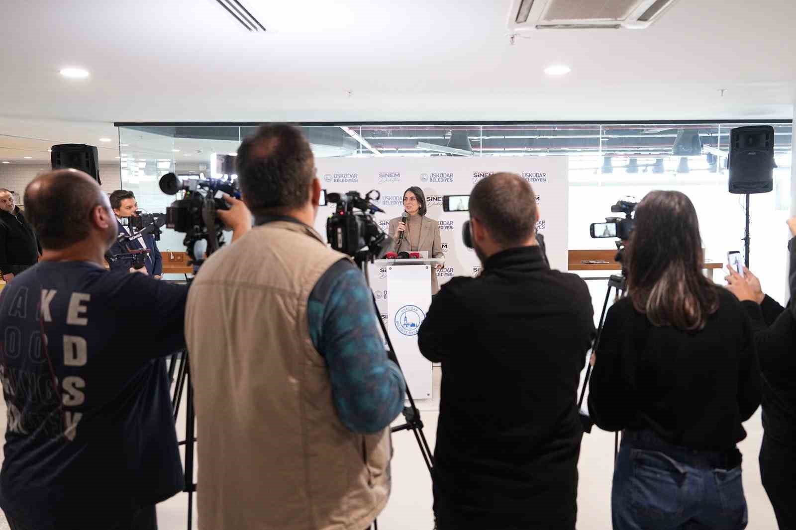 Üsküdar Belediyesi’nden gazetecilere anlamlı jest
