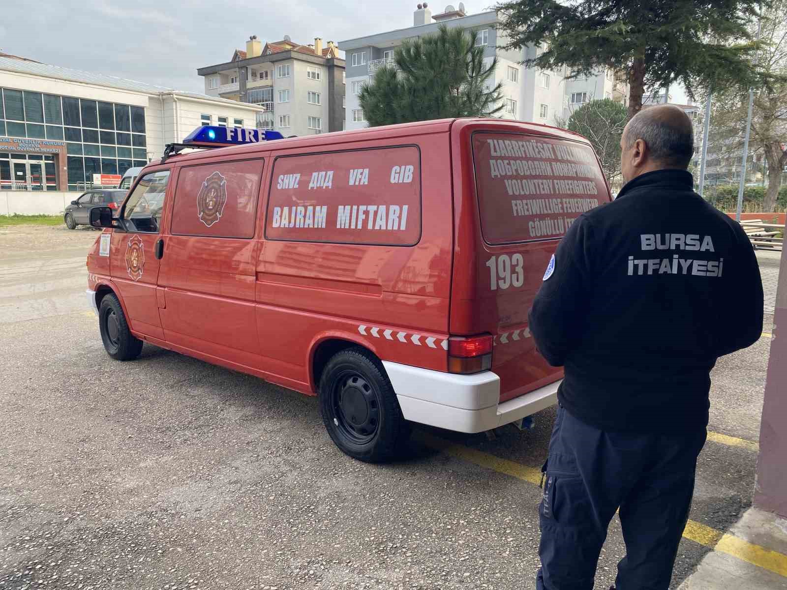 Üsküp’ten itfaiye gönüllü timleri Mudanya’da
