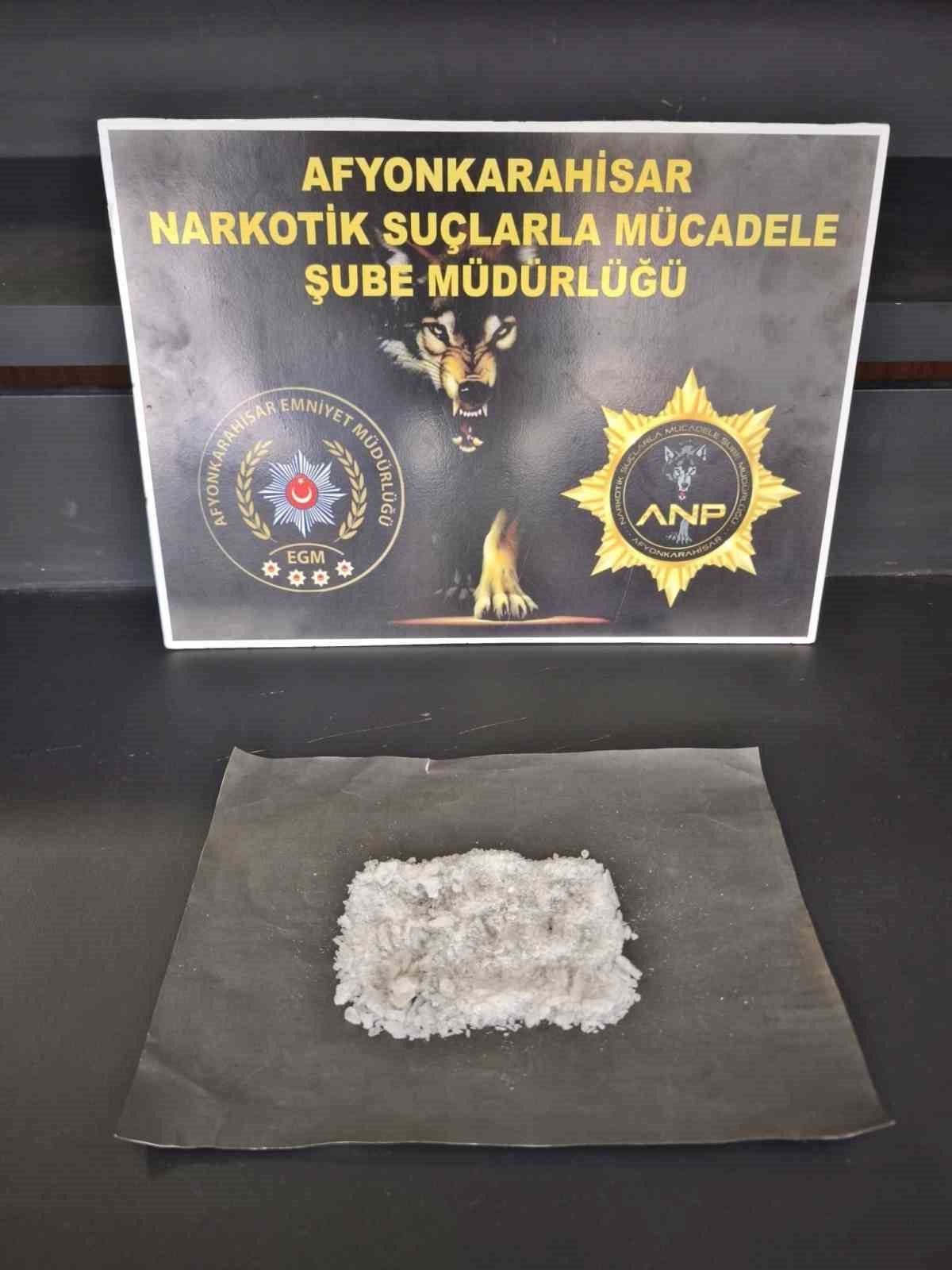 Uyuşturucuyla yakalanan şahıs tutuklandı
