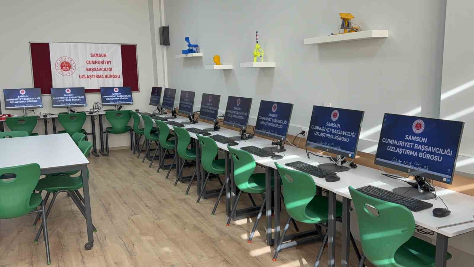 Uzlaştırma ile hem toplumsal barış sağlandı, hem de öğrenciler teknolojiyle buluştu
