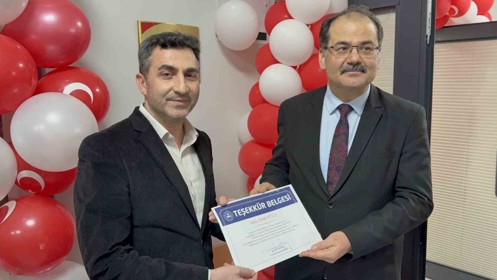 Uzlaştırma ile hem toplumsal barış sağlandı, hem de öğrenciler teknolojiyle buluştu
