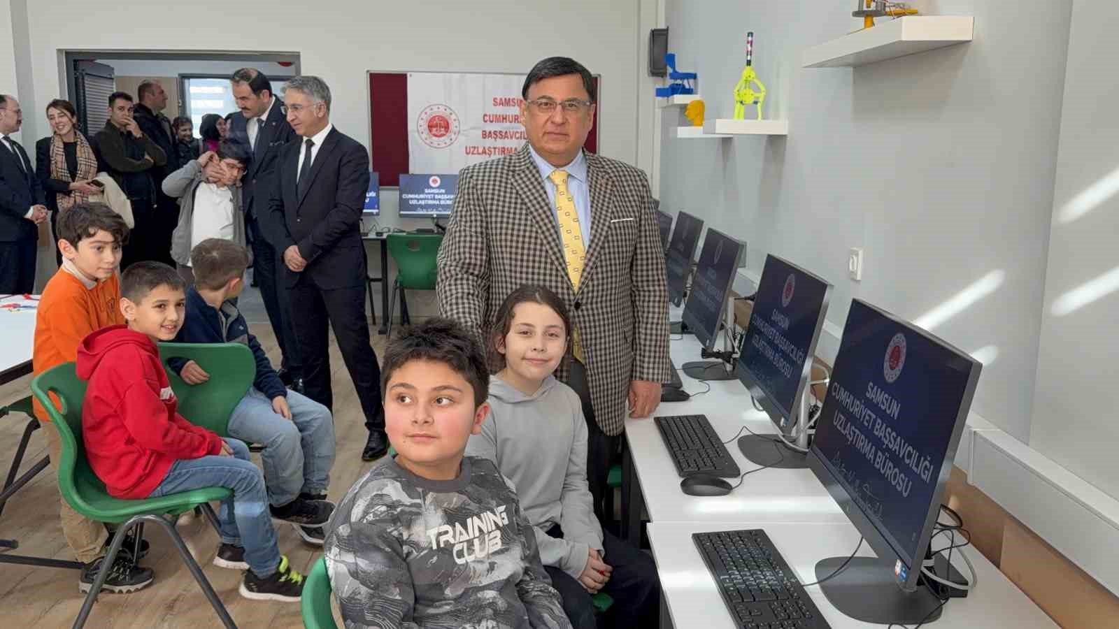 Uzlaştırma ile hem toplumsal barış sağlandı, hem de öğrenciler teknolojiyle buluştu
